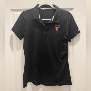 Women's Texas Tech Black Polo